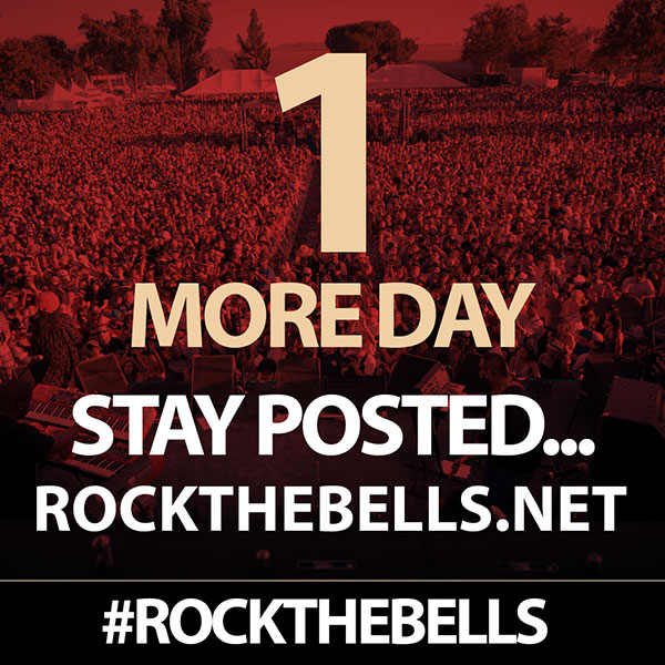 1 More Day Until Rock The Bells Makes Big Announcement 